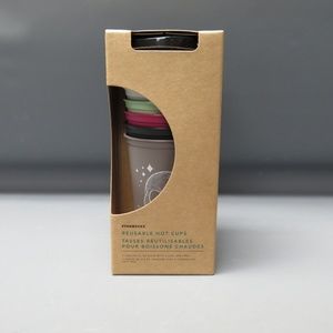 Starbucks 2019 Halloween 6 Pack Reusable Hot Cups